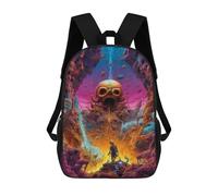 sinyumoney Voyage to The Cosmic Abyss Backpacks, Kids Backpack Student School Bag 3D Printed Travel Backpacks Fashion Accessory Backpack Children Waterproof School Bags 17inch