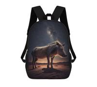 sinyumoney Warthog Under The Stars School Backpack Water Resistant Travel Backpack Computer Bag for School/Work/Travel 17inch