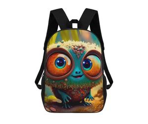 sinyumoney Whimsical Forest Creature Backpack School Bag Lightweight Casual Daypack School Backpacks for Girl, Teen Girls 17inch