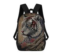 sinyumoney Whispering Tiger in Shadows Rucksack Travel College Rucksack Backpacks for Girls Boys Teenage 17inch