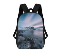 sinyumoney Whispers of Snfellsnes Backpack 3D Printed Kids School Backpack High Capacity Travel Backpacks Book Bags Kids Backpack 17inch