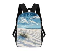 sinyumoney White Sands National Park School Backpack Computer Rucksack for School/Work/Travel for Girl, Teen Girls 17inch