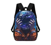 sinyumoney Wild Space Backpack School Bag Large Water Resistant Laptop Backpack for School/Work/Travel 17inch
