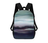 sinyumoney Winter Dawn Children's 17 Inch School Backpack 3D Printed Anime Movies for Kids Travel Rucksacks Book Bags Kids School Bag