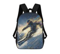 sinyumoney Winter Sports Adventure-2 Backpack School Bag Business Durable Laptop Bag for Campus Outdoor Travel Sports 17inch