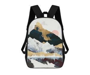 sinyumoney Winters Day Backpack School Bag Business Laptop Rucksack Bag Unisex Casual Daypack for Men/Women 17inch