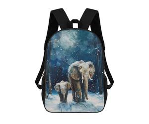 sinyumoney Winters Gentle Giants Backpack School Bag Business Laptop Rucksack Bag Unisex Casual Daypack for Teenage Girls Boys Women Men 17inch