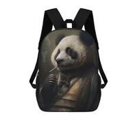 sinyumoney Wisdom of The Panda Backpack School Bag Business Laptop Rucksack Bag Unisex Casual Daypack for Teenage Girls Boys Women Men 17inch