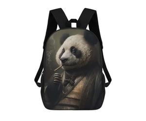 sinyumoney Wisdom of The Panda Backpack School Bag Business Laptop Rucksack Bag Unisex Casual Daypack for Teenage Girls Boys Women Men 17inch