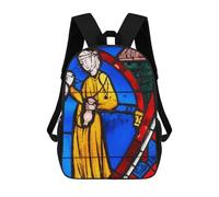 sinyumoney Woman Dispensing Poison Backpacks Kids School Backpack School Bag 3D Printed School Bag for Boys Elementary And Middle School Students 17inch