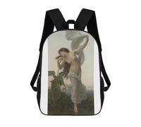 sinyumoney Woman with Calla Lily Backpack School Bag Lightweight Airport College Students Back Pack for Men, Women & Teenage Boys 17inch
