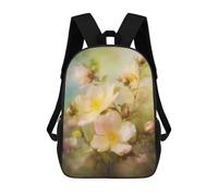 sinyumoney Yellow Roses Bouquet Wall Art Print Backpack School Water Resistant Computer Rucksack for Boys/Girls/Teenagers 17inch