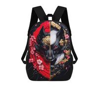 sinyumoney Yin Yang Dachshund Dog Art Backpack School Bag Business Durable Laptop Bag for Campus Outdoor Travel Sports 17inch