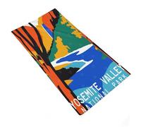 sinyumoney Yosemite Valley Poster Towels Large Oversized Highly Absorbent Quick Dry Towel for Travel Camping Beach 35x73cm