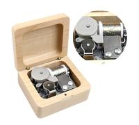 Sinzyo When You Wish Upon a Star Music Box Vintage Musical Boxs Gift For Birthday Valentine's Day Christmas Day(Maple Wooden Box)