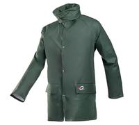 SIOEN Flexothane Essential Jakarta Jacket, Waterproof, Windproof, Foldable Hood, Long-Sleeved, Khaki Green, XXX-Large