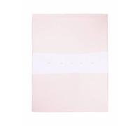 Siola two-tone knitted blanket - Pink One Size