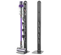 SIOMK Vacuum Stand for Dyson Gen5 V15 V12 V11 V10 V8 V7 V6, No-Drill Standing Dock with Conceal Cables & Space-Saving Design, Stable Metal Organizer for Cordless Cleaner & Attachments, Easy Assembly