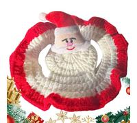 Sionhiuo Small Dog Christmas Hat, Dog Christmas Hat, Dog Knitted Christmas Hat, Cosplay Hat with Elk for Kittens, Wool, Knitting, Pet Headwear, Photography
