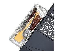 Sionhiuo Utensil Holder Stainless Steel Space Saving Cutlery Holder Camping Accessories for Cutlery, Cooking Spoons, Forks in Kitchen, Home, Worktop, Outdoor, Fishing