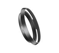 SIOTI 82mm Lens Hood, Oxidation Matte Anti Reflective Treatment, Aluminum Alloy, with 1 * 86mm Lens Cap, Compatible with Sony/Canon/Nikon/Fuji etc >40mm Camera Lens