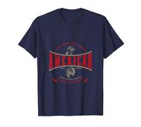 Sioux Tribe Native American Indian Strong Pride Retro T-Shirt, Men, Navy Blue, 4X-Large