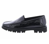 Sioux Women's Cortizia-729 Moccasin, Black, 10.5 UK