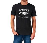 Siouxsie and The Banshees T-Shirt Music Retro Vintage Birthday Gift Tees Mens Black T-Shirt XL