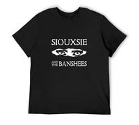 Siouxsie and The Banshees - T Shirt Tee Cotton Unisex Black S