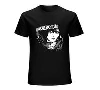 Siouxsie Sioux Siouxsie The Banshees Punk Rock Music T-Shirt Mens Unisex Black Tees XL