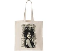 Siouxsie & The Banshees 1982 Canvas Tote Bag - Reusable Cotton Shopping Bag, Natural