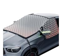 SIOXFN Car Windscreen Cover for Citroen C5 Aircross Plugin Hybrid Concept 2019, All Season Frost Ice Sun Snow Protection Windscreen Cover with Mirror Covers, Size L
