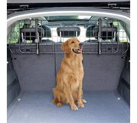 SIOXFN Headrest Dog Guard for Cars for Ford Mustang Mach-E 2020-2024, Adjustable Car Dog Guard for Car Boot Dog Car Barrier Mesh Large Pet Barriers Car Boot Dog Guard,S