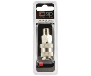 Sip 04134 1/4in Export Universal Male Coupler