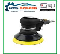 SIP Air Palm Sander 6" Pneumatic Smoothing, Blending & Feather Edging 06777