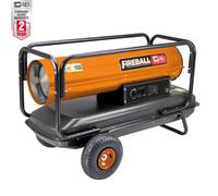 SIP FIREBALL XD140 Space Heater, Diesel/Paraffin/Kerosene, 230V, 41kW / 140,000 BTU/hr, 1060m³ / 37,434ft³ Heating Area, 65L Fuel Tank