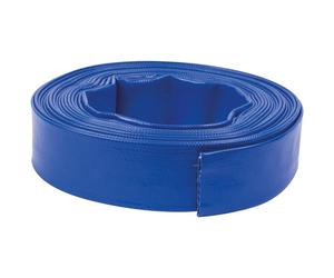 SIP 1.25" 10m Layflat Delivery Hose, PVC Water Pump Discharge Hose for Irrigation & Drainage