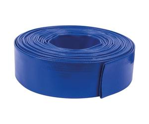 SIP 1.5" 10m Layflat Delivery Hose, PVC Water Pump Discharge Hose for Irrigation & Drainage