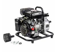 SIP Petrol Water Pump 04913 1" 2.6hp 4-stroke, 116 L/min, 30m pumping & 7m suction, Black