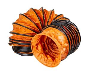 SIP 10" 5m Ventilator Ducting, Heavy Duty Flexible PVC Portable Ventilator Dust Extraction Hose