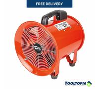 SIP 10" Portable Air Ventilator Odours Fumes Stale Air Ventiliation 230V 300W