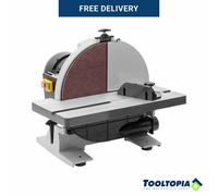 SIP 12" Disc Sander with Manual Brake 230V 800W 1490RPM with Disc Safety Guard