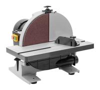 SIP 12" Disc Sander with Manual Brake 800W S1 305mm Wood Sanding Machine | Chamfering, Angling, Burr Removal, 1490RPM, 0-45° Tilt, 0-60° Mitre Gauge, Aluminium T-Slot Table, 45mm Dust Port, 26.4kg