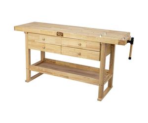 SIP 1460 Professional Hardwood 4 Drawer Workbench