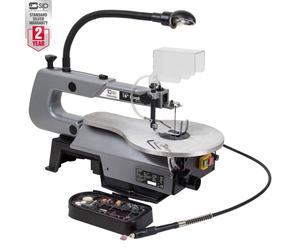 SIP 16" Scroll Saw with Flexi-Drive Shaft 230V 90W 64 Piece Tool Kit Included