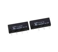SIP-1A05 SIP-1A12 SIP-1A24 5V/12/24VDC 4PIN Switch Relay 2Pcs(SIP-1A24)