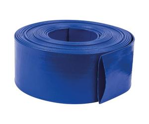 SIP 2" 10m Layflat Delivery Hose, PVC Water Pump Discharge Hose for Irrigation & Drainage