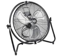 SIP 20" Orbital Floor Fan 120w Heavy Duty Industrial Metal Electric Fan Air Circulator 3-Speed