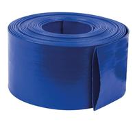 SIP 3" 10m Layflat Delivery Hose, PVC Water Pump Discharge Hose for Irrigation & Drainage