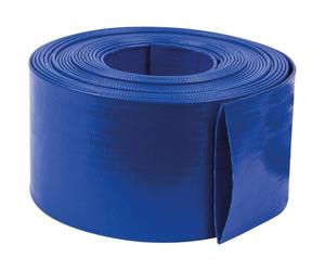 SIP 3" 10m Layflat Delivery Hose, PVC Water Pump Discharge Hose for Irrigation & Drainage